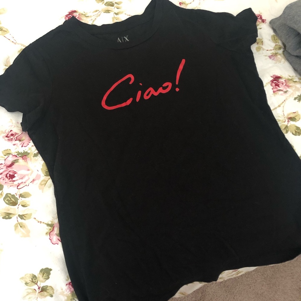 Rare Armani Exchange Ciao tshirt